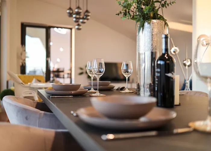 Apartman Luxury Penthouse Berin With Rooftop Terrace And Jacuzzi